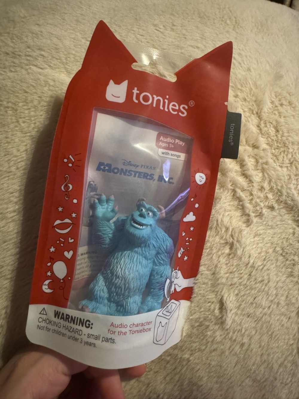 Tonies Monsters, Inc. Sulley Audio Character - Blue